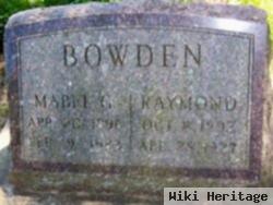 Mabel G. Bowden