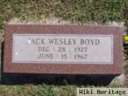 Jack Wesley Boyd