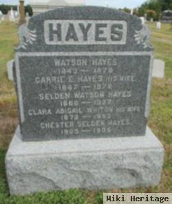 Selden Watson Hayes