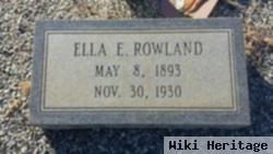 Ella Evans Rowland