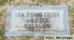 Lila Pitman Crider