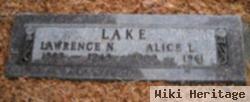 Alice L Lake