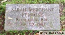 Sarah Merchant Penrose