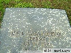 Jewel Ovida Fordham Johnson