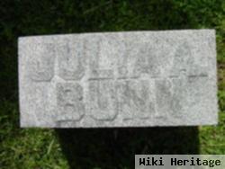 Julia A Bunn