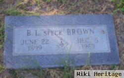 Bronie Lee "speck" Brown