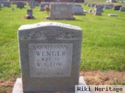 Sarah Ann Wenger