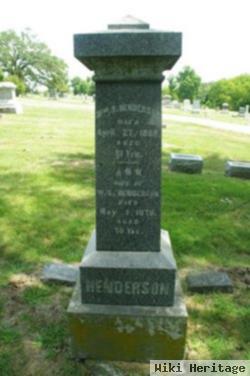 Joseph W Henderson