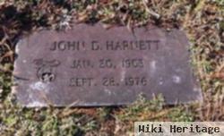 John D Harnett