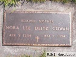 Nora Lee Deitz Cowan