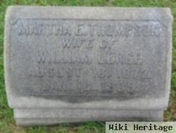 Martha E Thompson Lerch