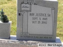 Roy Justice, Sr