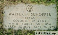 Col Walter Perry Schopper