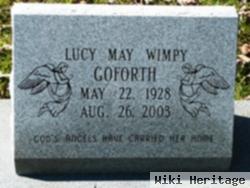 Lucy May Wimpy Goforth