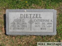 Catherine A Dietzel