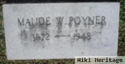 Maude W. Poyner