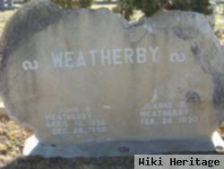 Johnnie Sim "john" Weatherby