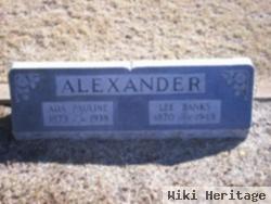 Lee Banks Alexander