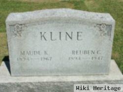 Maude K Lentz Kline