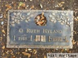 O Ruth Mcdonald Hyland