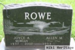 Joyce A Morgan Rowe