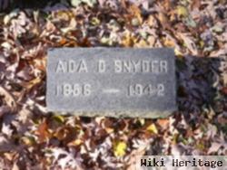 Ada Davenport Snyder