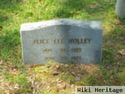 Alice Lee Holley