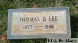 Thomas D Lee