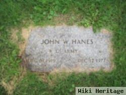 John W Hanes