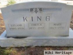 Chesley Alexander "chet" King