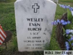 Wesley Evan Burch