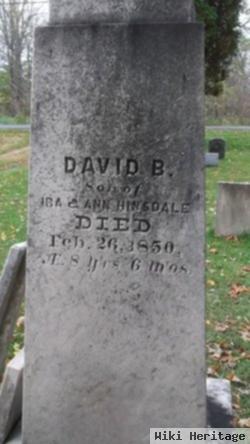 David B. Hinsdale