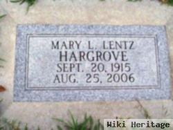 Mary Louise Lentz Hargrove