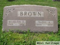 Mahlon T Brown