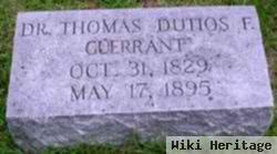 Dr Thomas Dutois F Guerrant