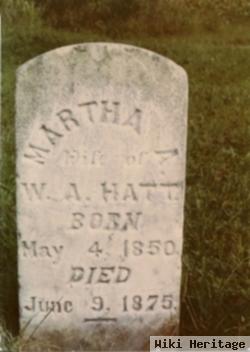 Martha A. Braden Hatt