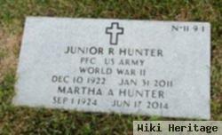 Pfc Junior R Hunter