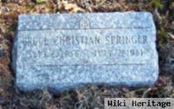 Bruce Christian Springer