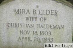 Mira B. Elder Haldeman