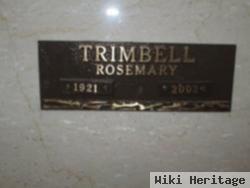 Rosemary O'connell Trimbell