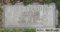 Evelyn Rainsford Hertzler