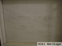 Christine J. Philbrick