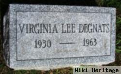 Virginia Lee Sapp Degnats