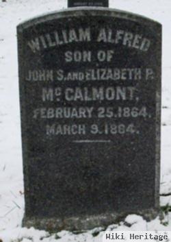 William Alfred Mccalmont