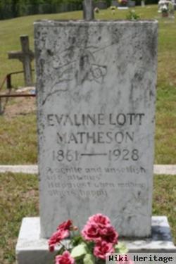 Evaline Lott Matheson