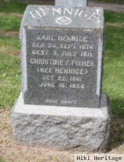 Christine F Hennige Fisher