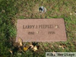 Larry J Peeples, Sr