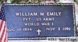 Pvt William M. Emily