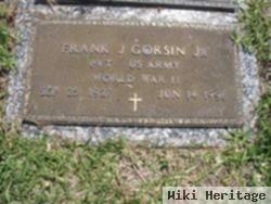 Pvt Frank J. Gorsin, Jr