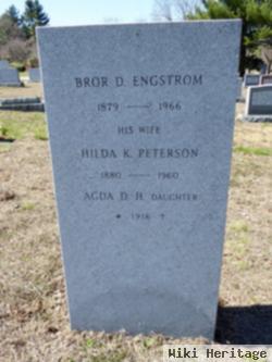 Hilda K Peterson Engstrom